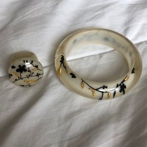 Thai Ring & Bangle Set